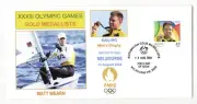 Paris Olympics Matt Wearn Sailing Men's Dinghy Melbourne Gold Medal FDI pmk FDC