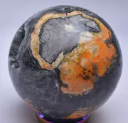 Bumble Bee Jasper Polished Sphere, INDONESIA P1098