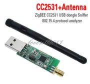 NEW CC2531 USB Bluetooth 4.0 Protocol Analyzer Sniffer With External Antenna