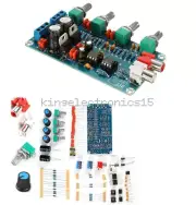 NE5532 HIFI OP-AMP Amplifier Preamplifier Volume Tone EQ Control Board DIY Kits