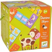 Djeco - Domino Farm Educational Game for Kids