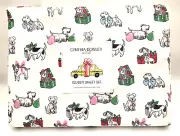 4-pc Cynthia Rowley Queen Size CHRISTMAS DOGS Sheet Set