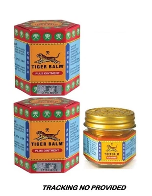 2 X Tiger Balm Plus Ointment 30g Extra Strength Relief Headache Muscular Pain