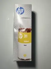 HP 31 Yellow Refill Ink Bottle 1VU28AA For HP SMART TANK 455 70ml