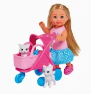 Simba Evi Love Cat Buggy Pram Playset Toy