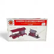 BACHMANN LOADING PATFORM & SHANTY 1952 BUILDING KIT O O27 SCALE MODEL TRAIN NEW