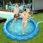 Sprinkler Splash Water Pad Spray Inflatable Play Mat Swimming Water Pool Kid Toy