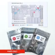 Apple Macintosh Classic II Rev. A logic board re-cap capacitor replacement kit