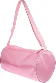 [ROMISBABA] 1Pc Practical Dance Bag Versatile Single Shoulder Crossbody Bag for Lovely Pink Storage for Ballet Shoes Dress Towels for School and Sports