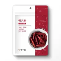 在飛比找momo購物網優惠-【味旅】朝天椒50g(袋裝辣椒辛香料)