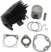 70cc Big Bore Cylinder Block Kit For T-GB 101R 101S 203 303R Acros Tec Deliv-ry F409 Laser 5 R50X 50cc 2T AC Engine Parts