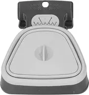 Portable Handheld Dog Pooper Scooper with Garbage Bag Small Size for Easy Pet Waste Pick Up (Grey)