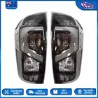 LED TAIL LIGHT REAR BACK LAMP (SMOKED) For NISSAN NAVARA D23 NP300 2015- PAIR