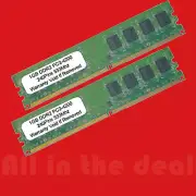 New 2GB Kit 2x 1GB 533MHz DDR2 PC-4200 Desktop Memory RAM Non ECC 240 pin 533 2G