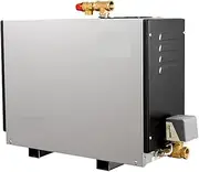 Sauna Heater, Self-draining Steam Generator Shower Sauna Bath Home Steam Bath Spa Generator Commercial Bathroom Steamer Automatic Drain Stainless Steel Sauna Steamer Home Hotel Spa Shower Use(4.5KW)