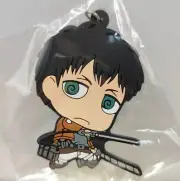 Attack on Titan Bertholdt Hoover Rubber Charm Keychain Banpresto Anime Japan