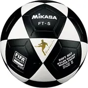 Mikasa FT5 Goal Master Soccer Ball Size 5 Official Footvolley Ball White Black