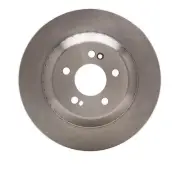 Rear Brake Rotor For 2018-21 Mercedes S560 Non Directional Rust Resistant Smooth