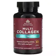 2 X Dr. Axe / Ancient Nutrition, Multi Collagen, Joint + Mobility, 90 Capsules