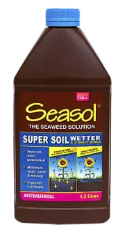 Seasol SUPER SOIL WETTER & CONDITIONER 1.2L Maximises Nutrient Uptake *Aust Made