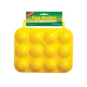Coghlans Egg Container Holder 12 Eggs Storage Hiking/Camping Case Carrier Yellow