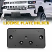 Front Plate License Holder Frame Bracket For 2019-2022 Chevy Silverado 1500 LTD