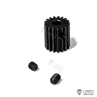 17TMetal Motor Gear for 1/14 RC Tractor Car LESU F-5016-A/B F-5011/17/10 Gearbox