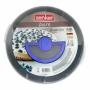 Zenker Pure Springform Pan with Cover Spring Form Baking Pan Cake Pan Black Ø...
