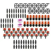 Garden Irrigation System with Timer Plant Watering DIY Micro Drip 152Pcs Kits