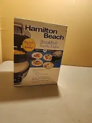 Hamilton Beach Breakfast Burrito Maker Omelettes Pancakes 25495
