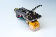 Titanium plated Headshell, mount, cartridge and stylus, needle for Pioneer PL-A350B, PL-61, PL-512, PL-1650, PL-630, PL-25, PL-12R, PL-30, PL-260, PL-500, PL-520, PL-610, PL-70, - MADE IN ENGLAND
