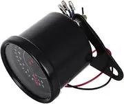 iplusmile Led Tachometer Gauge for Motorbikes Speedometer with Backlight Compatibility for Motorcycle Modifications Enhanced Night Visibility and Precise Speed Measurement