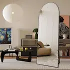 CASSILANDO Arched Full Length Mirror 162*53cm Floor Full Body Mirror