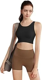 [Generic] Women's Sports Bra Low-Impact Compression Yoga Tops Comfort Workout Tanks Full Cup Seamless Wireless Running Bras Underwear
