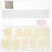 LUOZZY 500pcs Press On Nails Wearable Fake Nails Decorative Finger Nails Artificial Nails Ornaments for Women Girls
