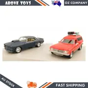 Ace 1:64 Mad Max Holden HQ Nightrider MFP & HJ Panel Van Twin Set Car Model