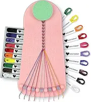 Choose Friendship, My Friendship Bracelet Maker®, an American Original | 20 Pre-Cut Threads - Makes Up to 8 Bracelets | Craft Kit, Kids Jewelry-Making Kit, Gifts for Girls 8-12