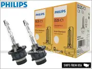 Philips OEM D2S 4300K HID Xenon Headlight Bulb w/ COA Label | 85122 | Pack of 2 (for: Porsche)