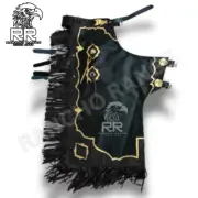 Handcrafted Western Rodeo Chaps with Fringe Accents multiples colors