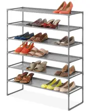 Whitmor Spacemaker 6-Tier Closet Storage Shelves NoSize NoColor