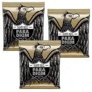 Ernie Ball Acoustic Guitar Strings 2088 Paradigm 80/20 Bronze Light 11-52 3pk