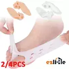 4x Pain Relief Bunion Corrector Silicone Gel Spreader Toe Separator Straightener