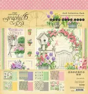 Grow With Love - Graphic 45 - 8x8 Paper Pad 24/pk Mixed Media Scrapbook