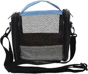 Homoyoyo Parrot Outing Bag Small Bird Travel Cage Carrier Pet Carrier Breathable Mesh