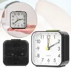 Battery Operated No Tick Home Decor Number Clock Alarm Clock Bedside Clocks