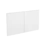 Kaboodle 900mm Macaroon V-Groove Medium Rangehood Doors - 2 Pack