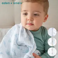 在飛比找PChome24h購物優惠-【Aden & Anais】有機棉多功能包巾2入(3款)