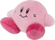 SAN-EI Kirby Star 30th Classic Plush Toy, Kirby, W 7.5 x D 5.9 x H 4.9 inches (19 x 15 x 12.5