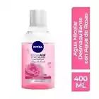 NIVEA MICELLAR AGUA DE ROSAS/ROSE WATER MICELLAR WATER/REMOVES WATERPROOF MAKEUP