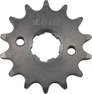 Yurefax 428 14T 15T Motorcycle Front Sprocket SL100 XL100 CB125 CG125 CT125 XL125 XLS125 XL185 CT200 TL125 CBX125 CD125 CL125 Motorcycle Front Sprocket(15T)
